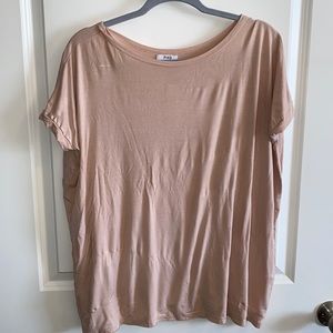 Piko 1988 short sleeve top Blush